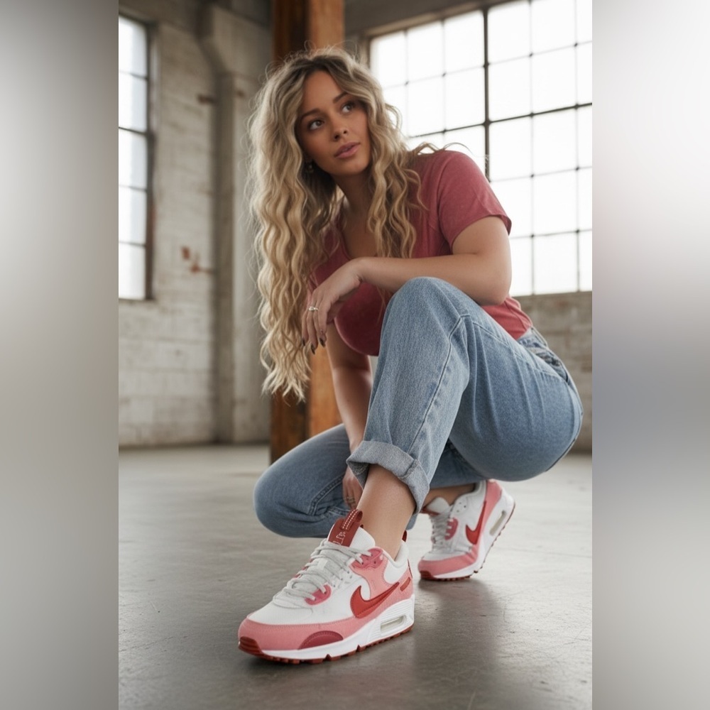 Nike Women's Air Max 90 Futura Casual Sneakers Tennis Shoes